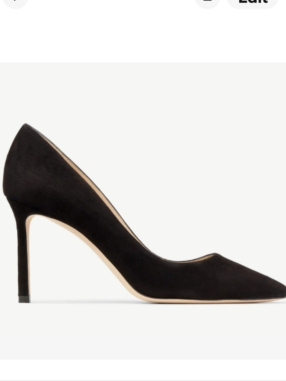 Jimmy Choo Romy Suede 85mm Pump $785